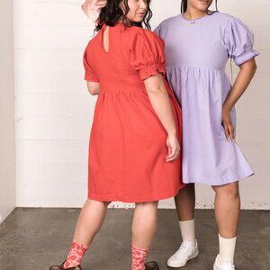 Noble Organic Adult Franny Dress in Paprika size Large